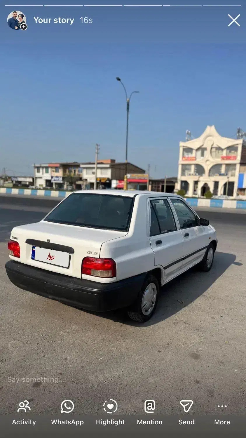 پراید ۱۳۱مدل ۹۵|خودرو سواری و وانت|بندر گز, |دیوار