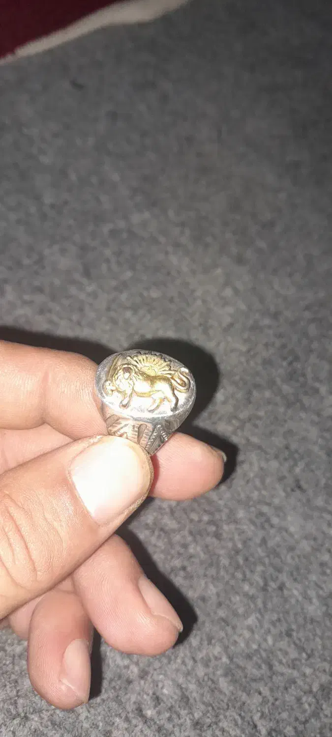 انگشتر نقره عطیقه قدیمی|جواهرات|الیگودرز, |دیوار