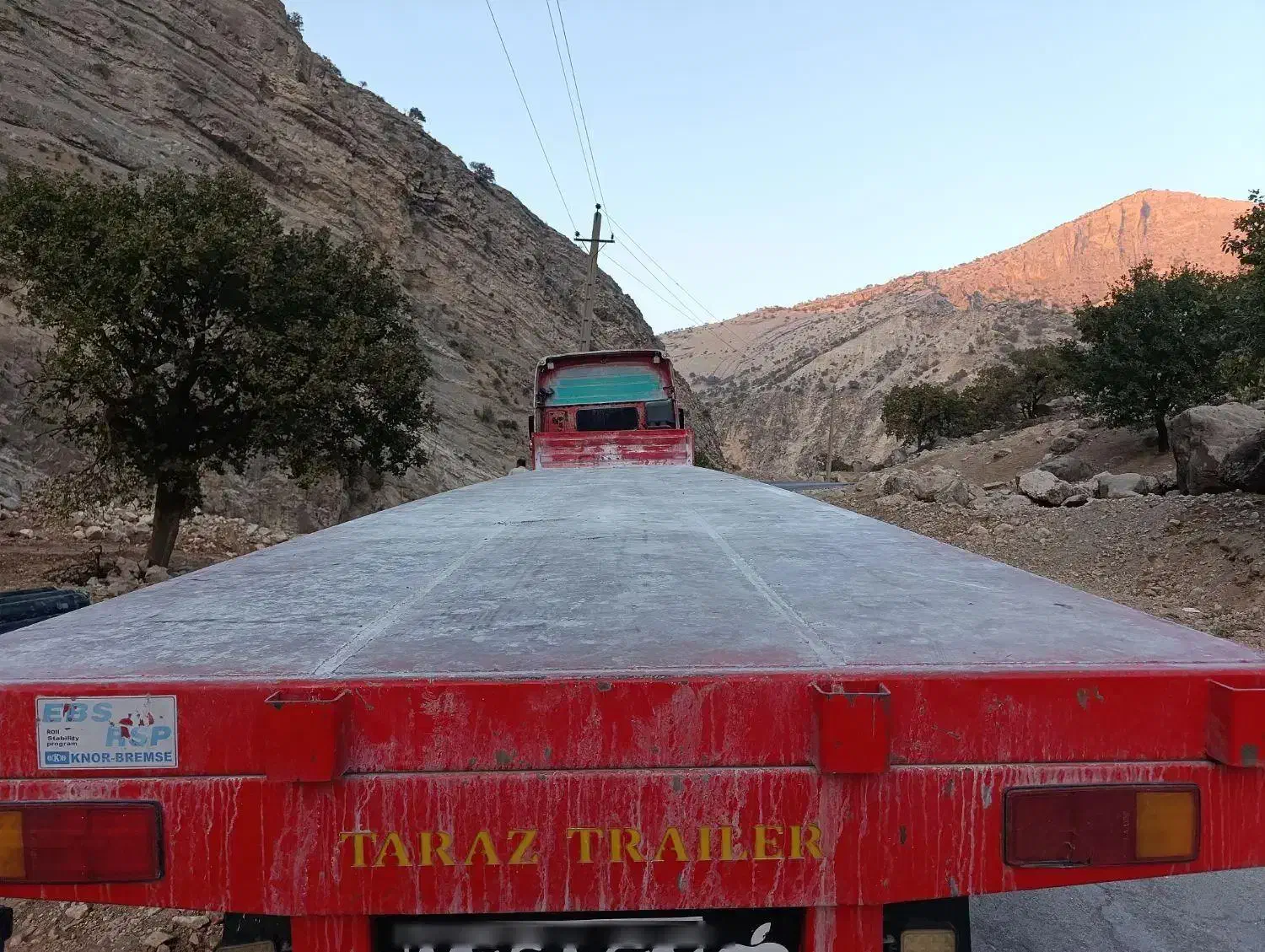 فروش تریلی دو کاره سنگی تجاری|خودرو سنگین|الیگودرز, |دیوار