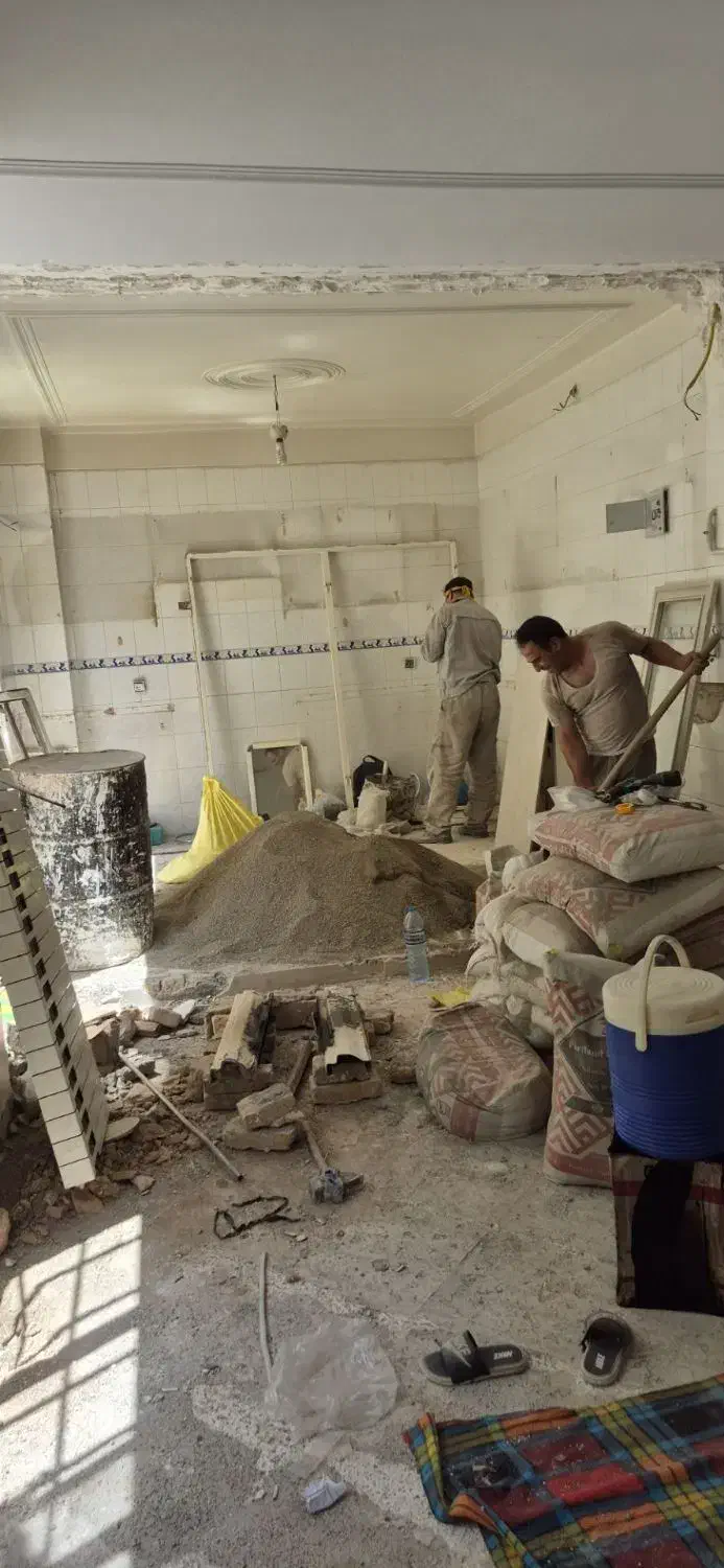 بازسازی  داخلی  ساختمان|خدمات پیشه و مهارت|بومهن, |دیوار