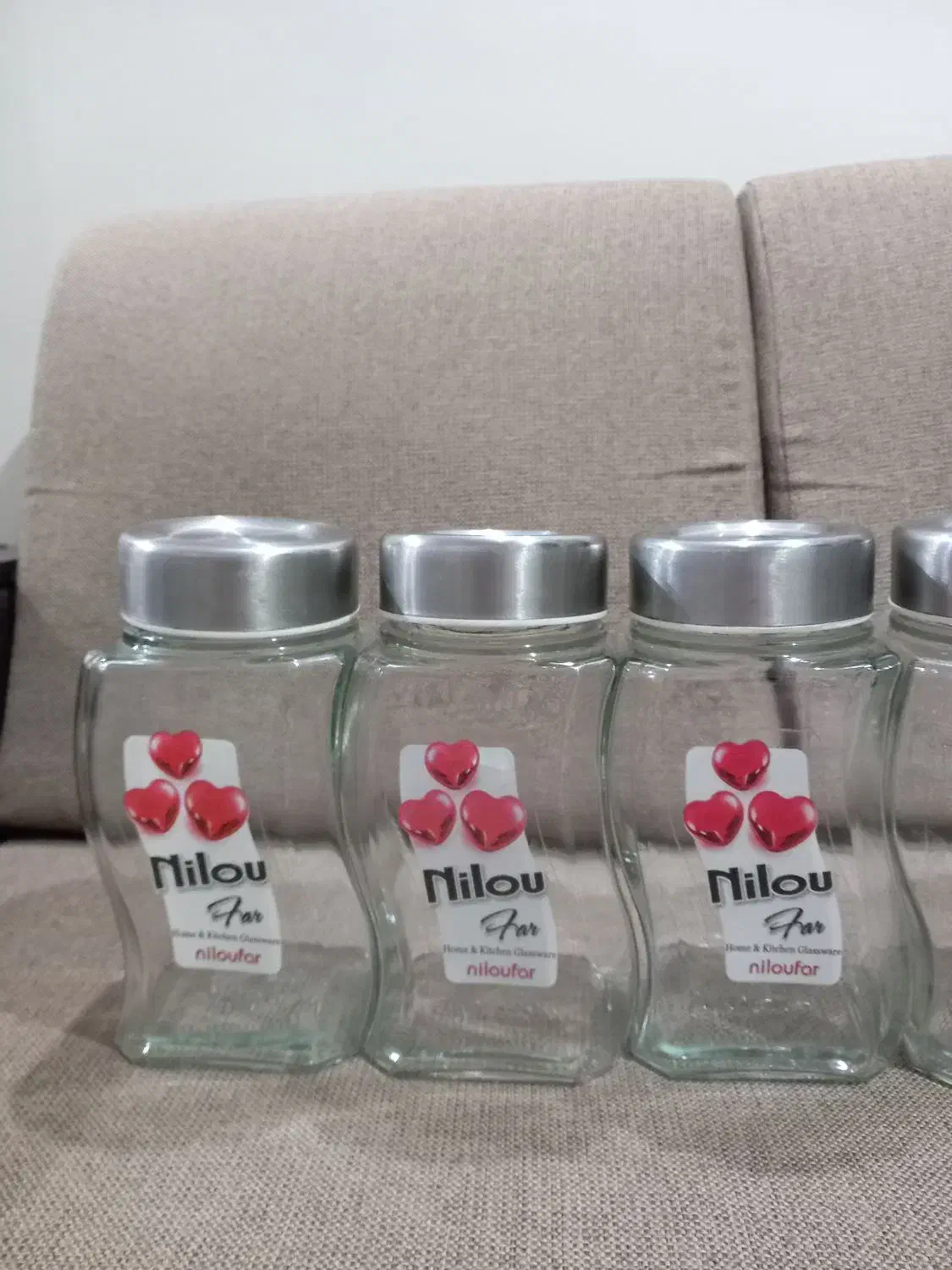 شیشه حبوبات|ظروف نگهدارنده، پلاستیکی، یکبارمصرف|تهران, تهرانپارس غربی|دیوار