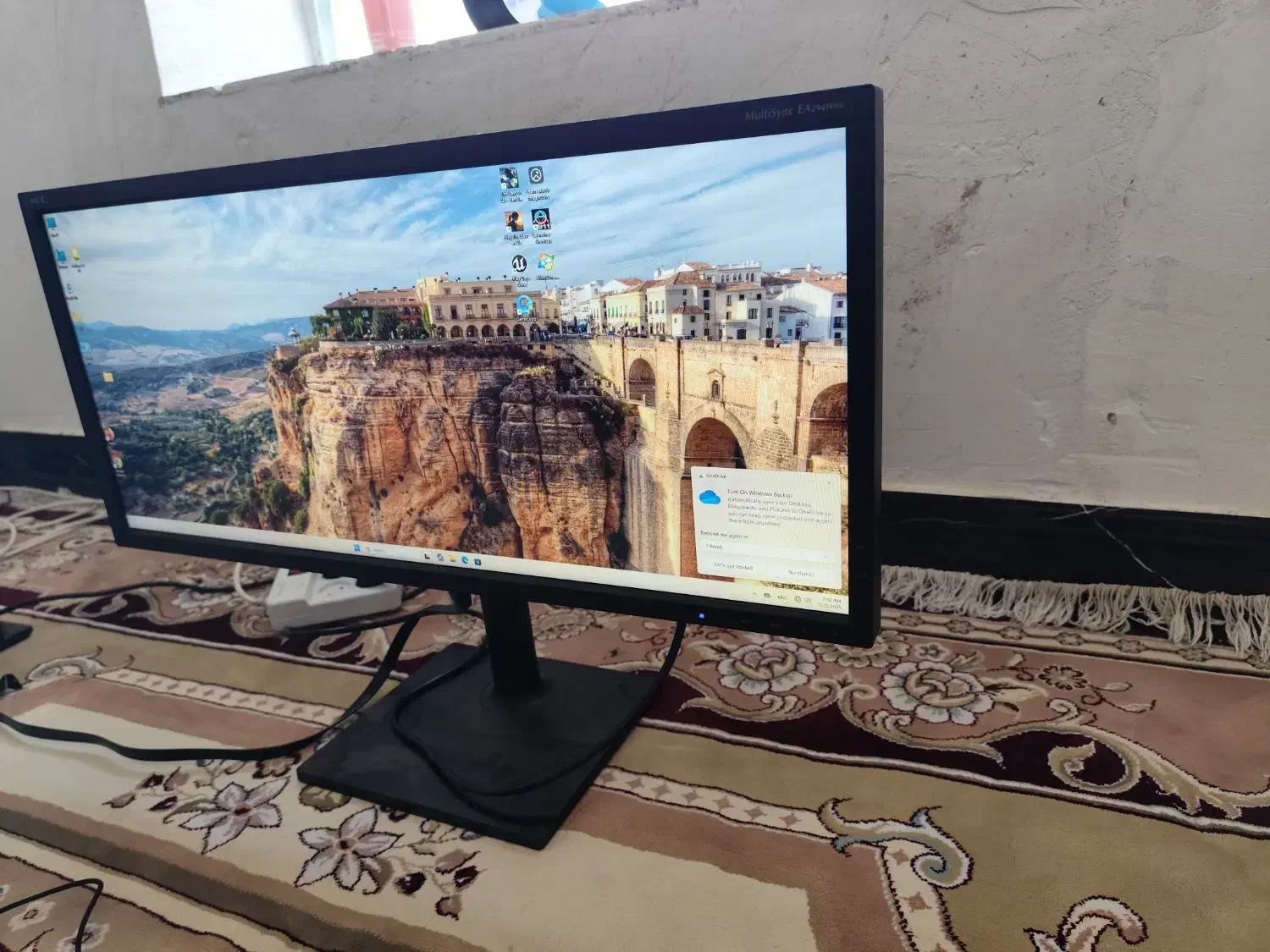 دو عدد مانیتور ۲۷ و ۲۹ اینچ|قطعات و لوازم جانبی رایانه|یاسوج, |دیوار