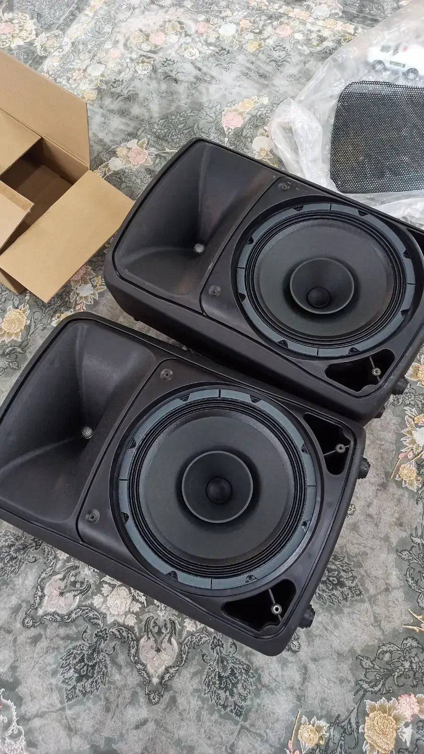 اکو پاور میکسر امپلی فایر JAS به همراه ۲ عدد باند|سیستم صوتی خانگی|اهواز, یوسفی|دیوار