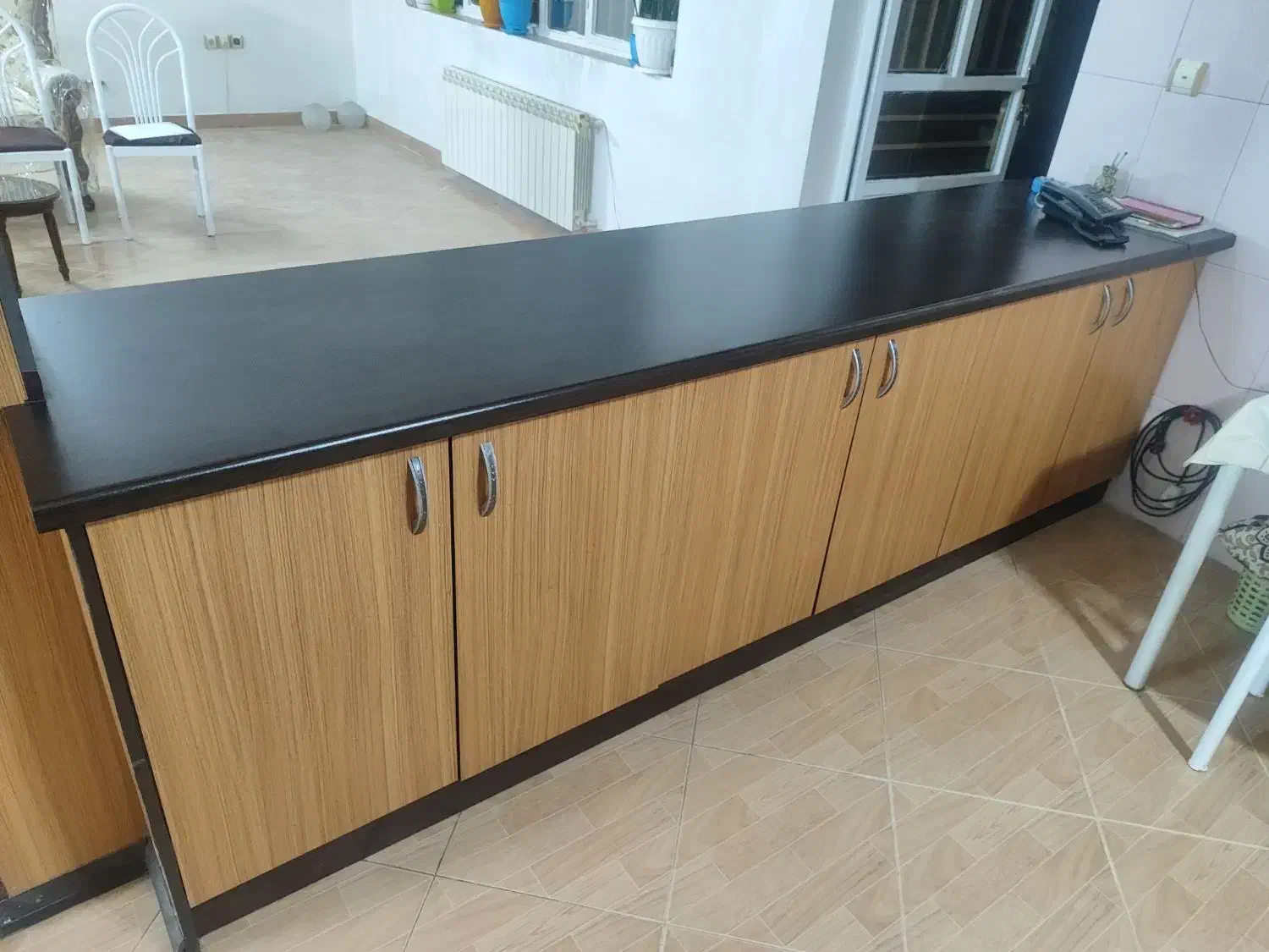 کابینت در حد نو با هود وسینک|مصالح و تجهیزات ساختمان|مشهد, شهرک لشکر (شهرک غرب)|دیوار