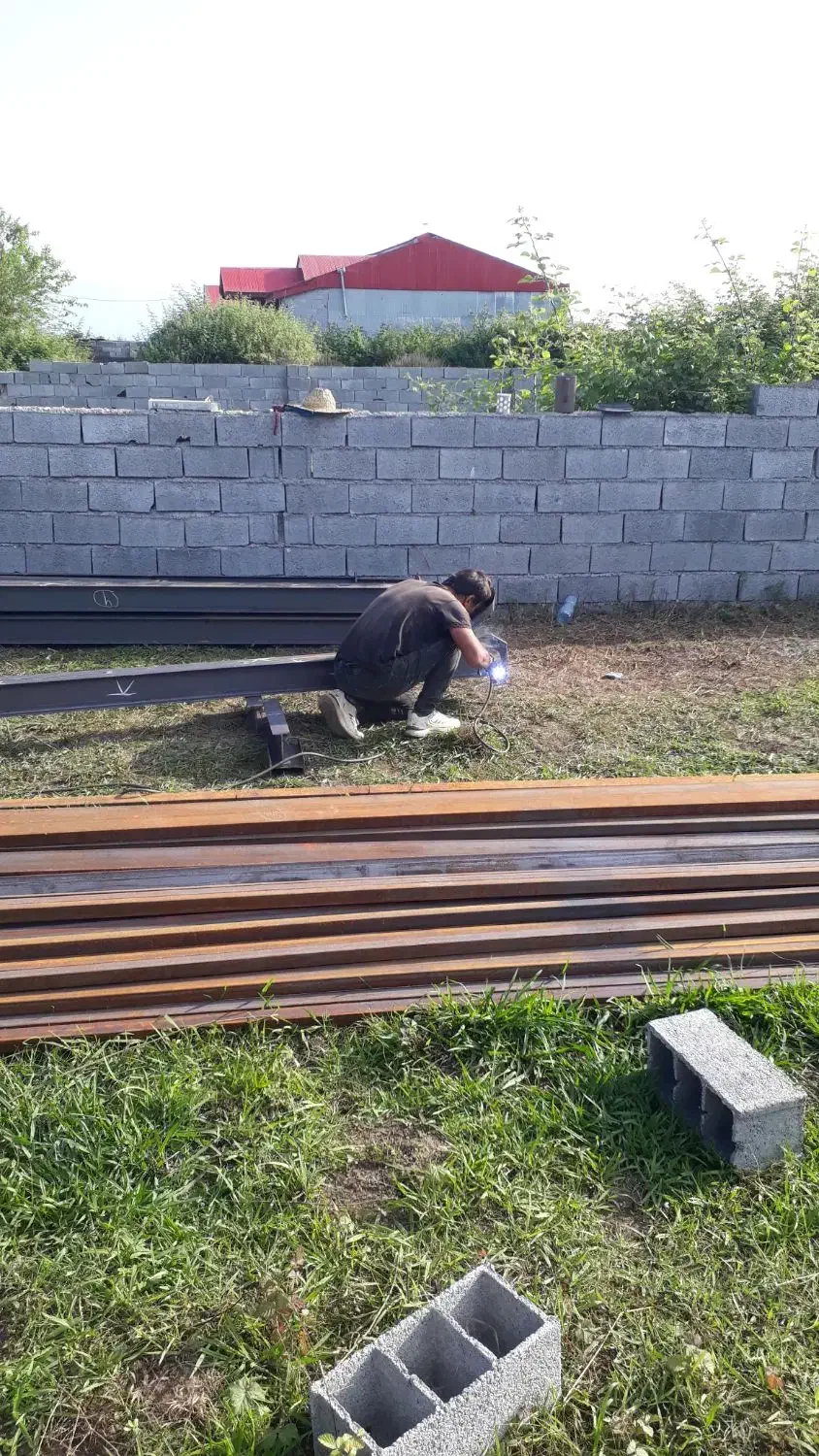 جوشکاری سربندی واسکلت فلزی پذیرفته میشود|خدمات پیشه و مهارت|املش, |دیوار