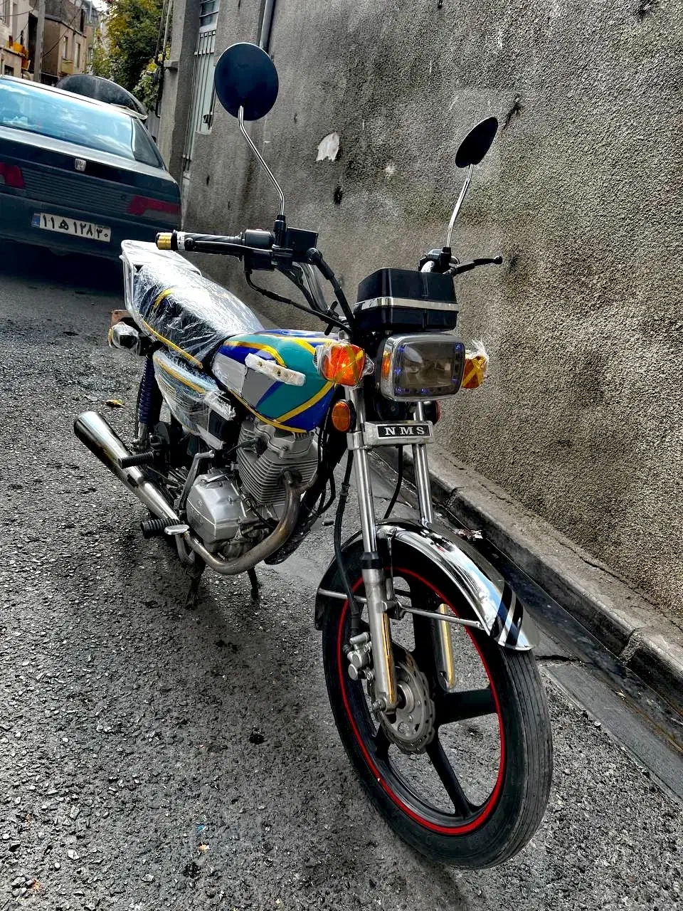 هندا 200 احسان مدل 1399 درحد مناسب مصرف کننده|موتورسیکلت|بومهن, |دیوار