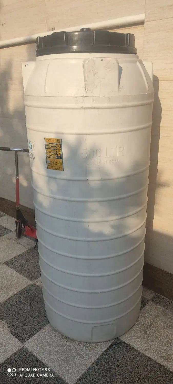 مخزن یا تانکر آب 500 لیتری|مصالح و تجهیزات ساختمان|آزادشهر, |دیوار