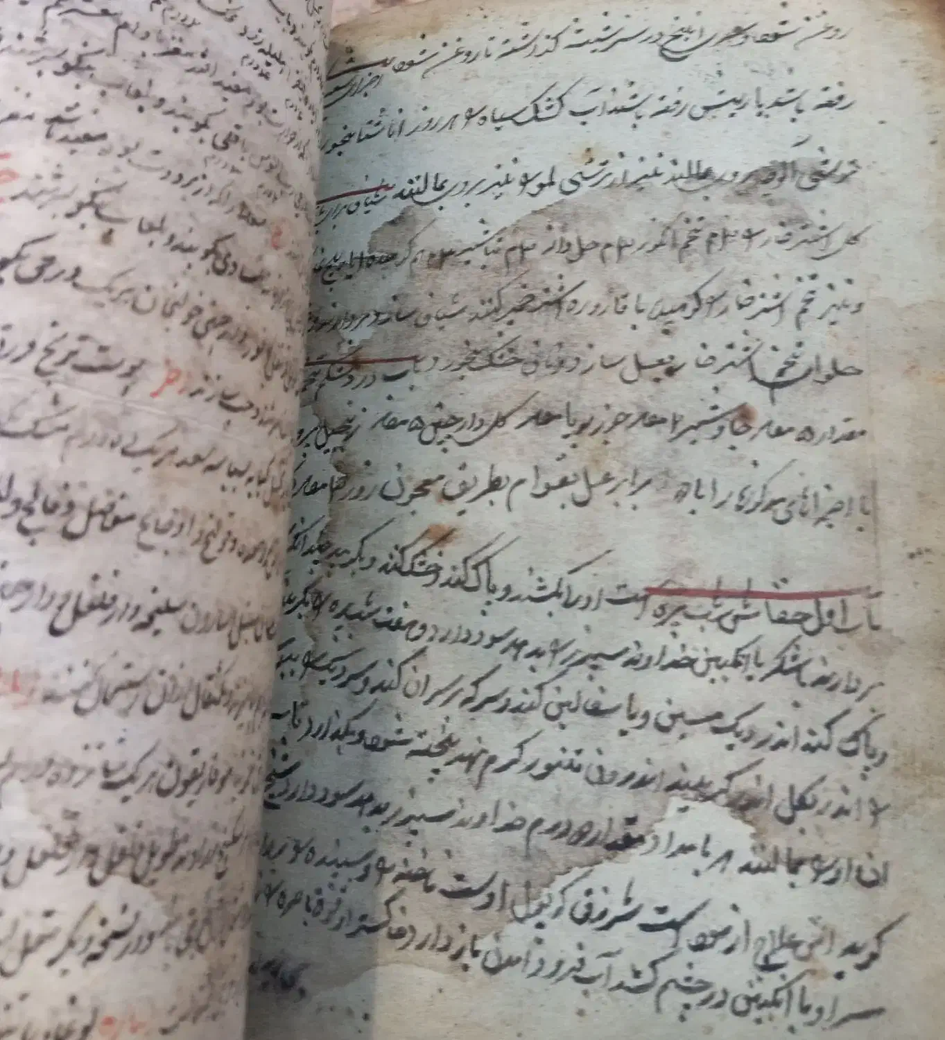 کتاب قدیمی طبی دست نویس|کتاب و مجله تاریخی|تبریز, |دیوار