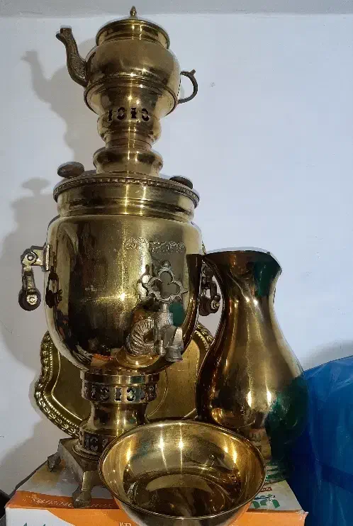 سماور ذغالی|صنایع دستی و سایر لوازم تزئینی|بروجرد, |دیوار