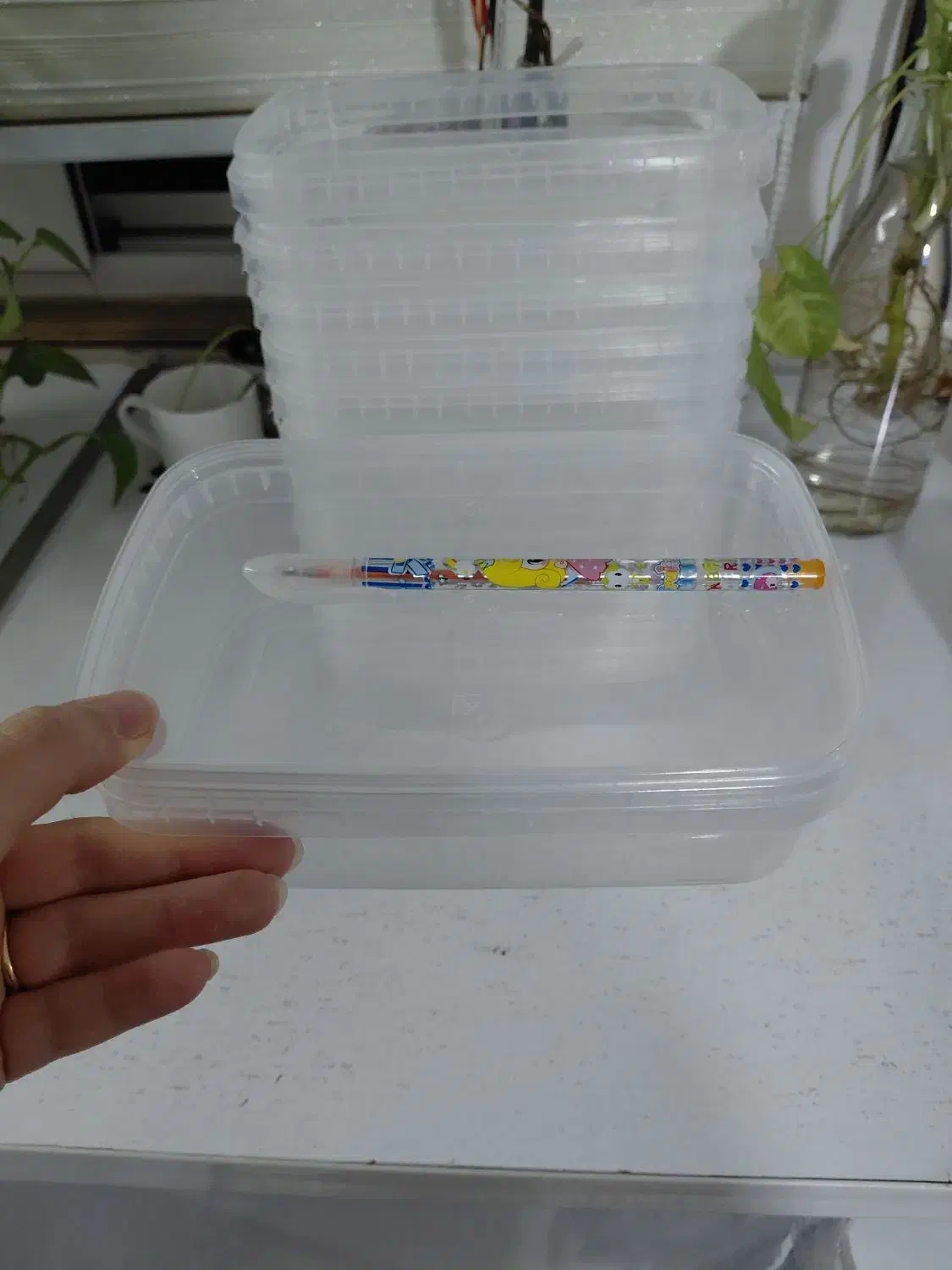 *ظرف پلاستیکی دَر کیپ ،ظرف فریزری کاملا شفاف*|ظروف نگهدارنده، پلاستیکی، یک‌بارمصرف|فردیس, شهرک شهید حسینی|دیوار