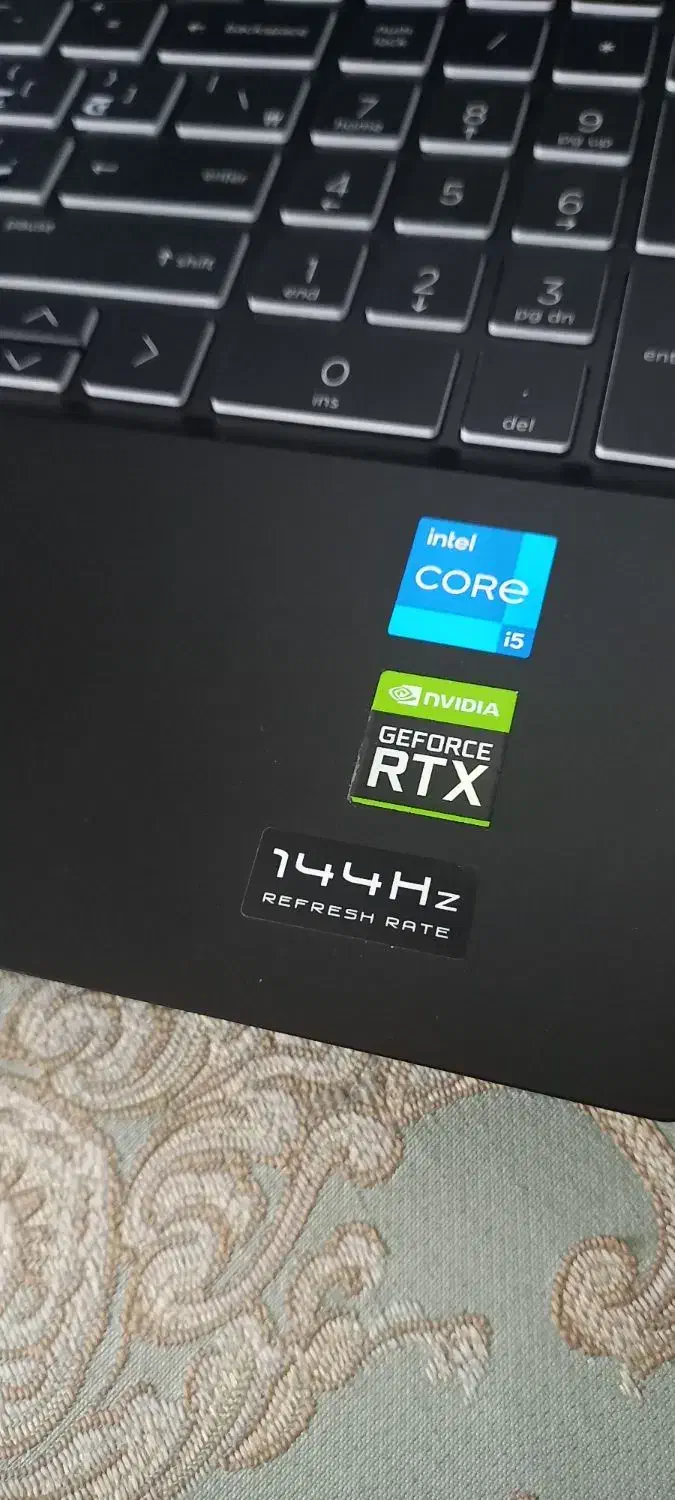 لبتاب گیمینگ i5 11gen H با گرافیک rtx 3050|رایانه همراه|کرمانشاه, |دیوار