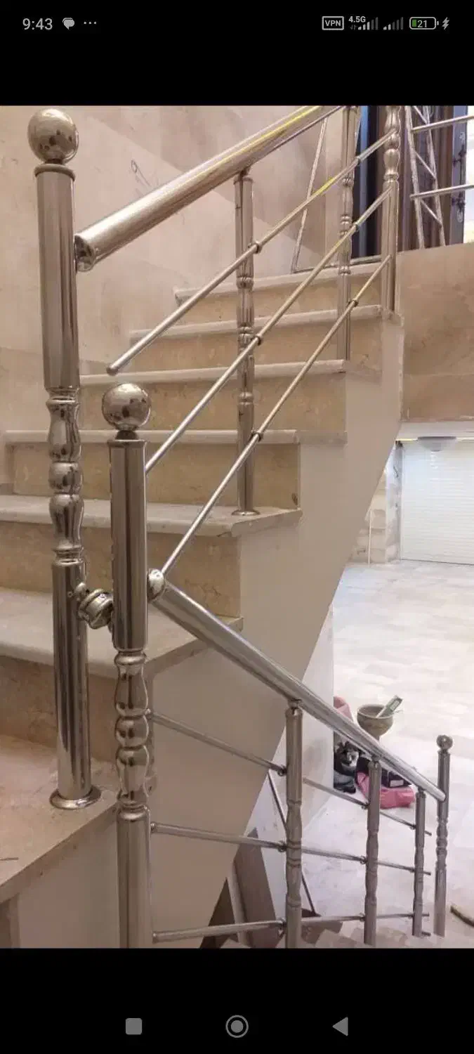 نرد۰ استیل.            علم دوش|لوازم حمام|بروجرد, |دیوار