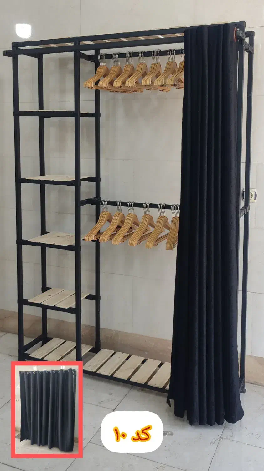 تولیدی قفسه/رگال لباس/ویترین/پروفیل/بست اتاق پرو|فروشگاه و مغازه|هشتگرد, شهرک بعثت|دیوار