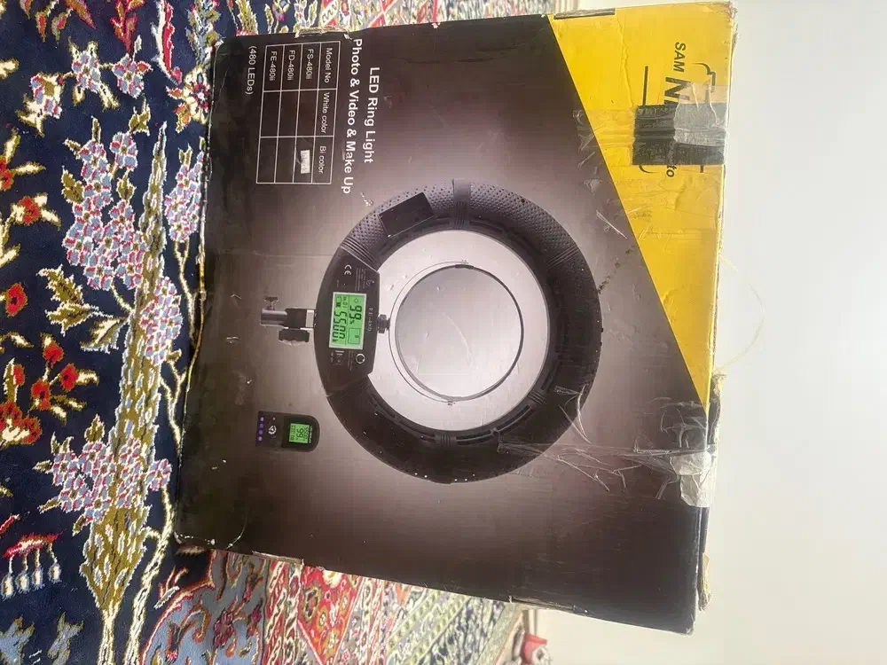 رینگ لایت Nice foto|دوربین عکاسی و فیلم‌برداری|تهران, خاک سفید|دیوار