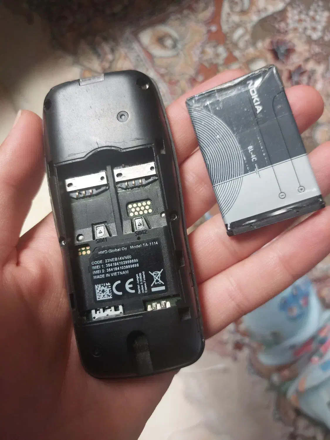 Nokia 106 2018|موبایل|سبزوار, ولیعصر (نجار آباد)|دیوار