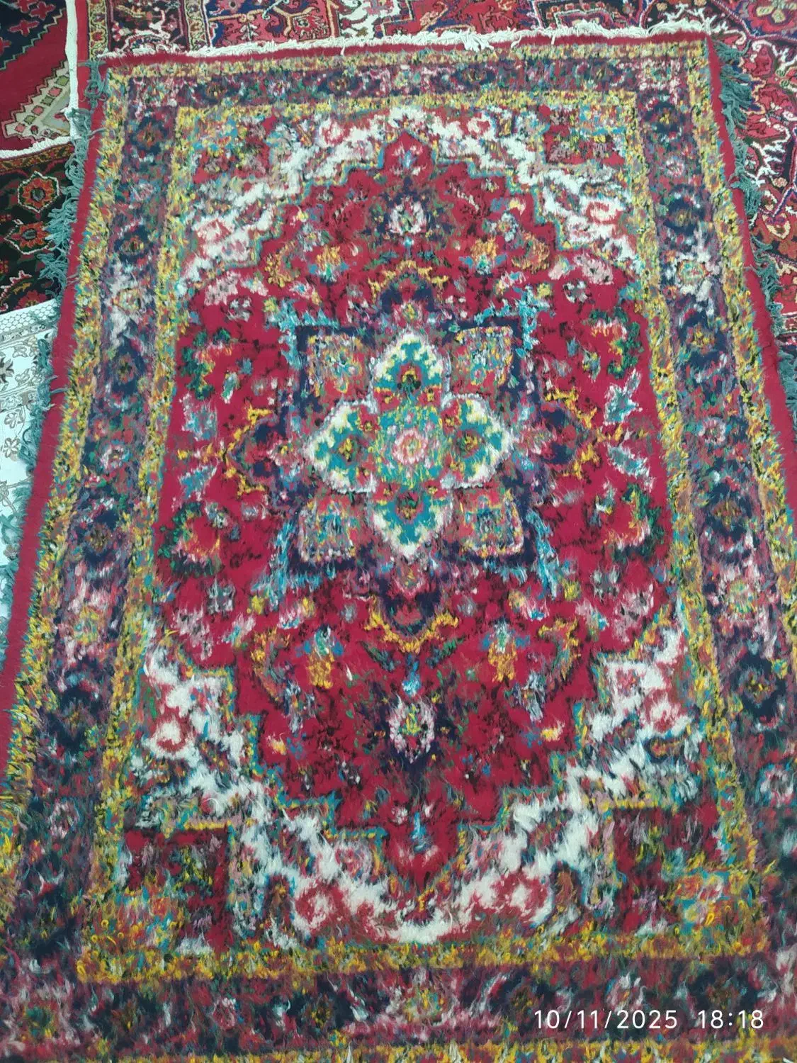 فرش هریس(خالچا)دست بافت|فرش|تبریز, |دیوار