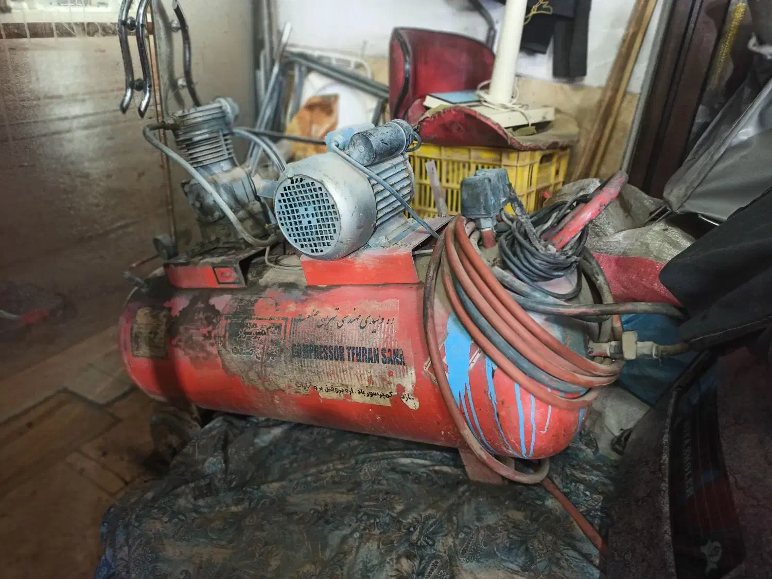 پمپ باد . قیچی میلگرد بری.قیچی ورق بر|ابزارآلات|مشهد, پورسینا|دیوار