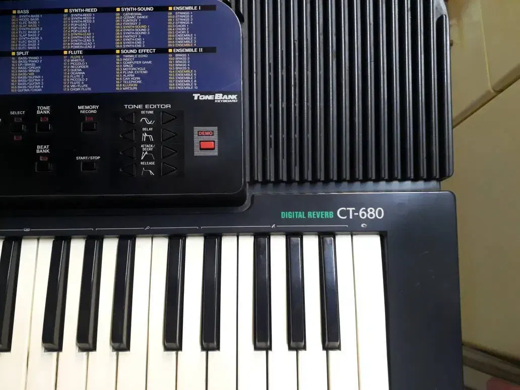 ارگ کاسیو CT680|پیانو، کیبورد، آکاردئون|تهران, قبا|دیوار