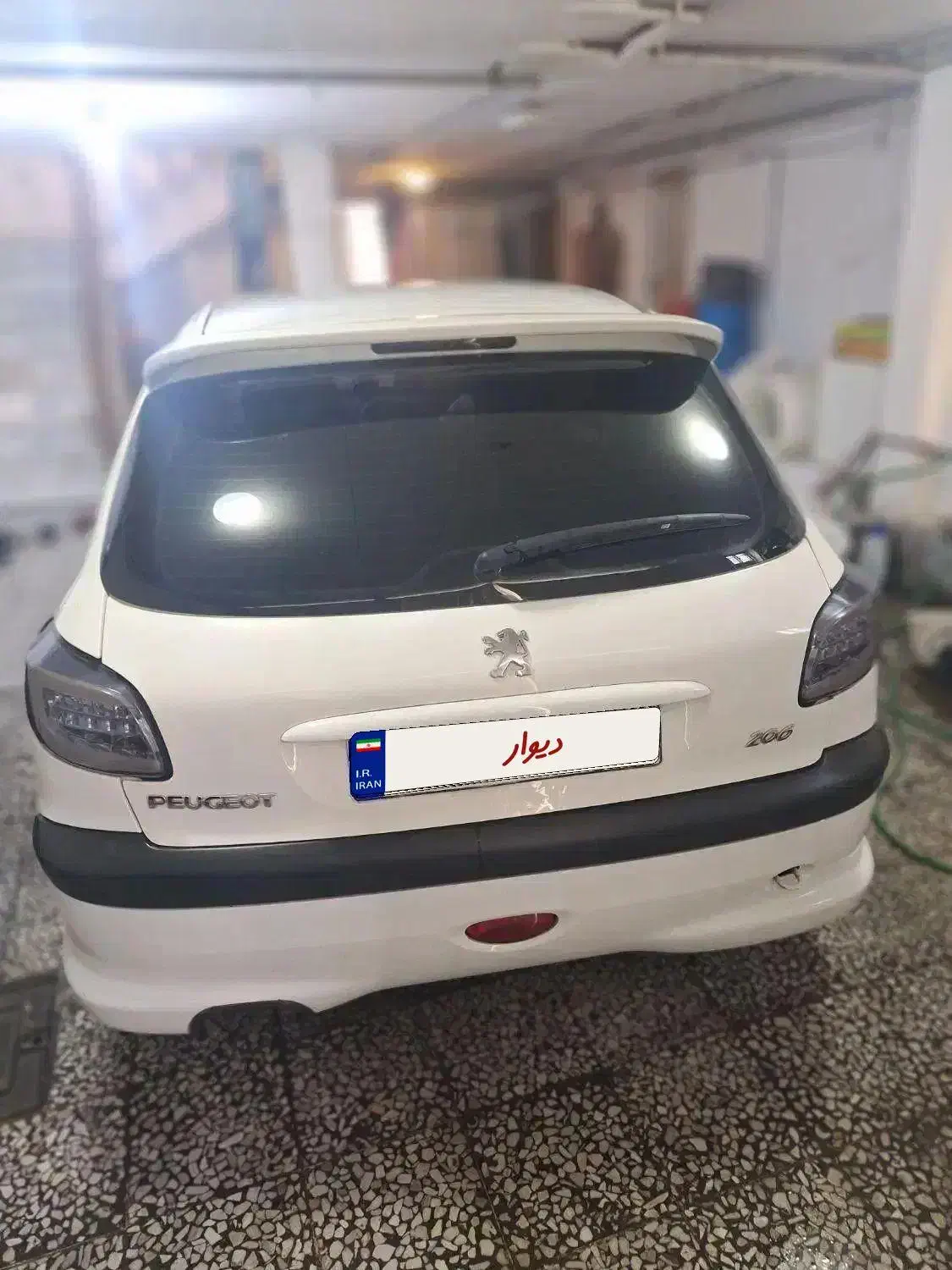 ۲۰۶ فرانسوی مدل ۸۹ لوازمی|خودرو سواری و وانت|بابل, |دیوار