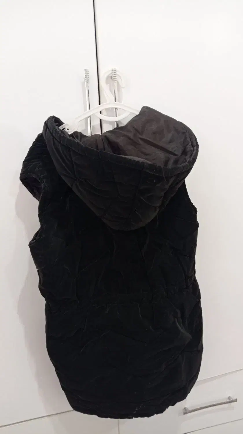 پافر مشکی مخمل جنس خوب|لباس|خرمدره, |دیوار