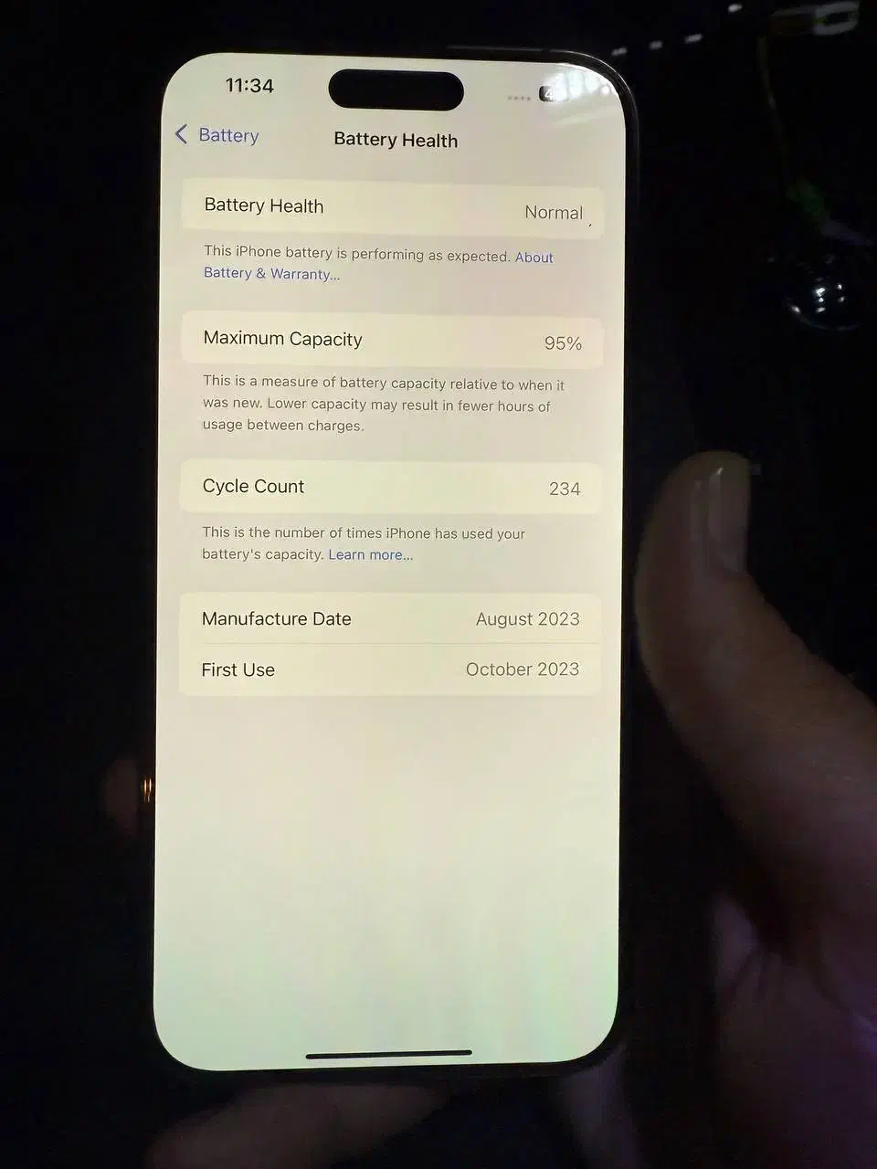 اپل iPhone 15 Pro Max با حافظهٔ ۲۵۶ گیگابایت|موبایل|سنندج, |دیوار