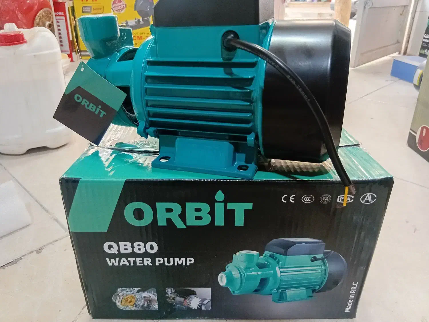 پمپ اب محیطی 1اسب|مصالح و تجهیزات ساختمان|مشهد, کشاورز|دیوار