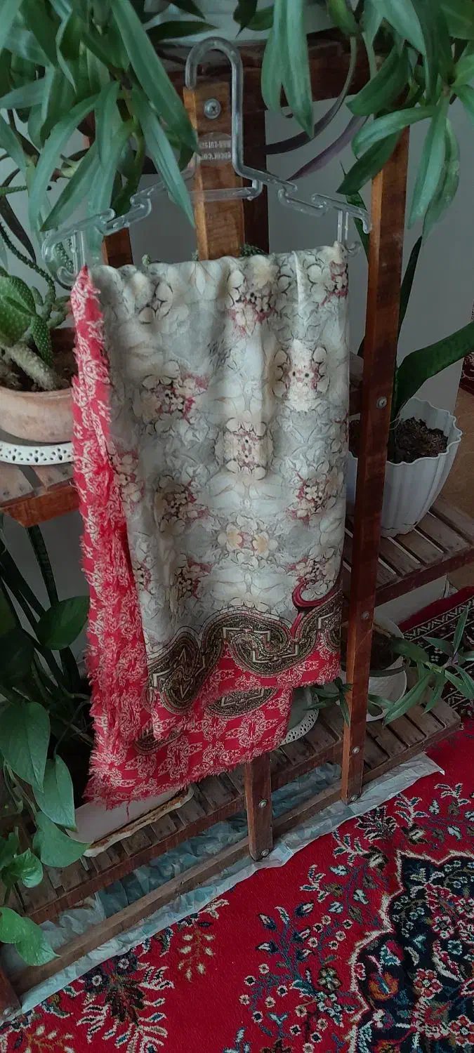 روسری نخی قواره بزرگ نو جنس مغازه|لباس|فسا, |دیوار