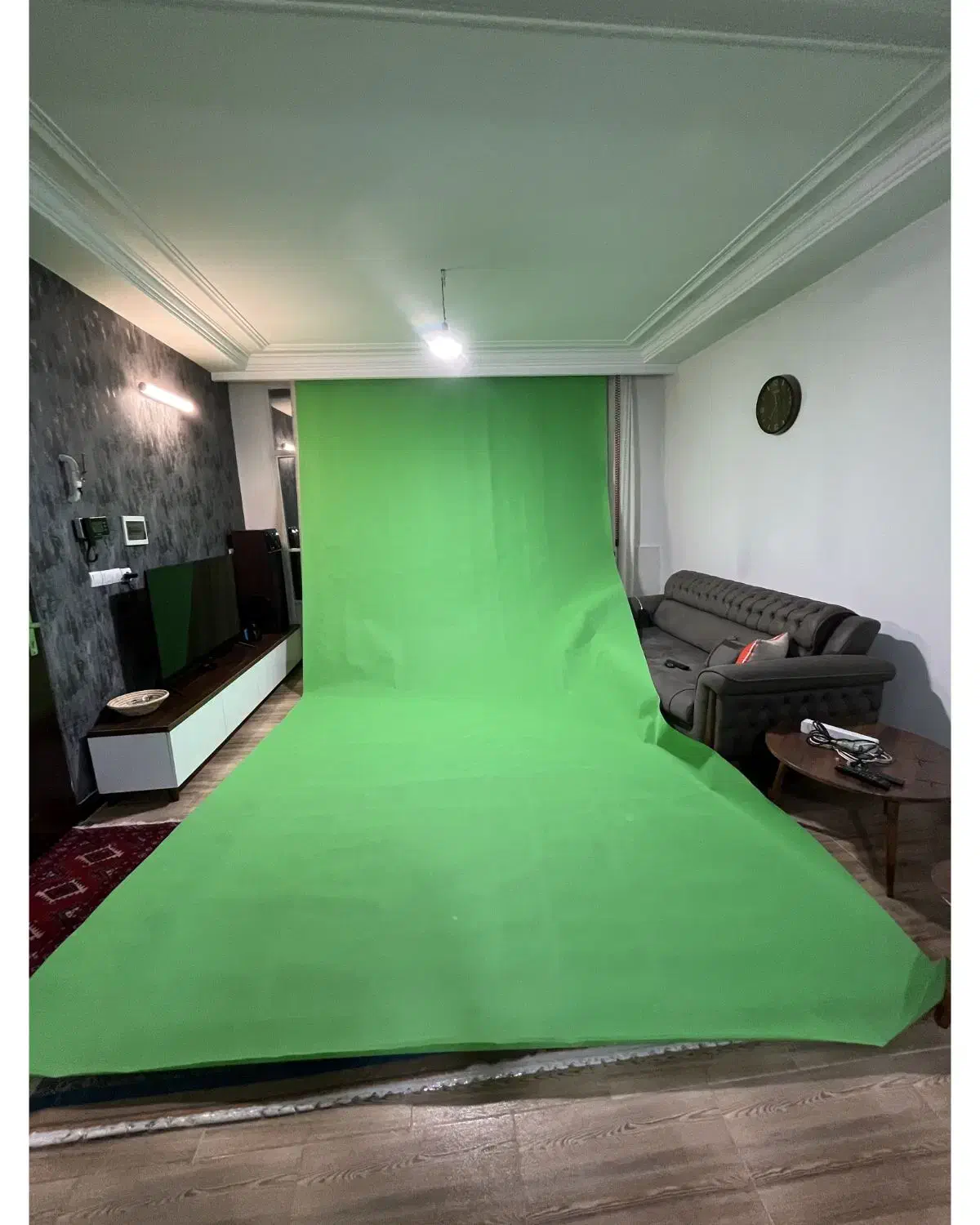 پرده سبز ( فون عکاسی)|دوربین عکاسی و فیلم‌برداری|نسیم‌شهر, |دیوار