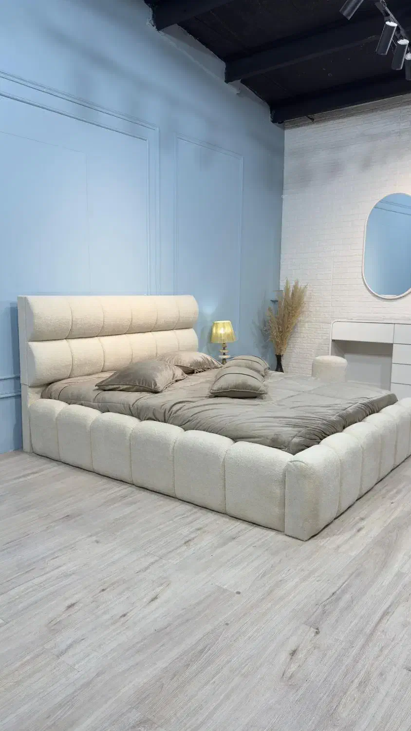 سرویس خواب مینیمال فلورا|تخت و سرویس خواب|مشهد, شهید آوینی|دیوار