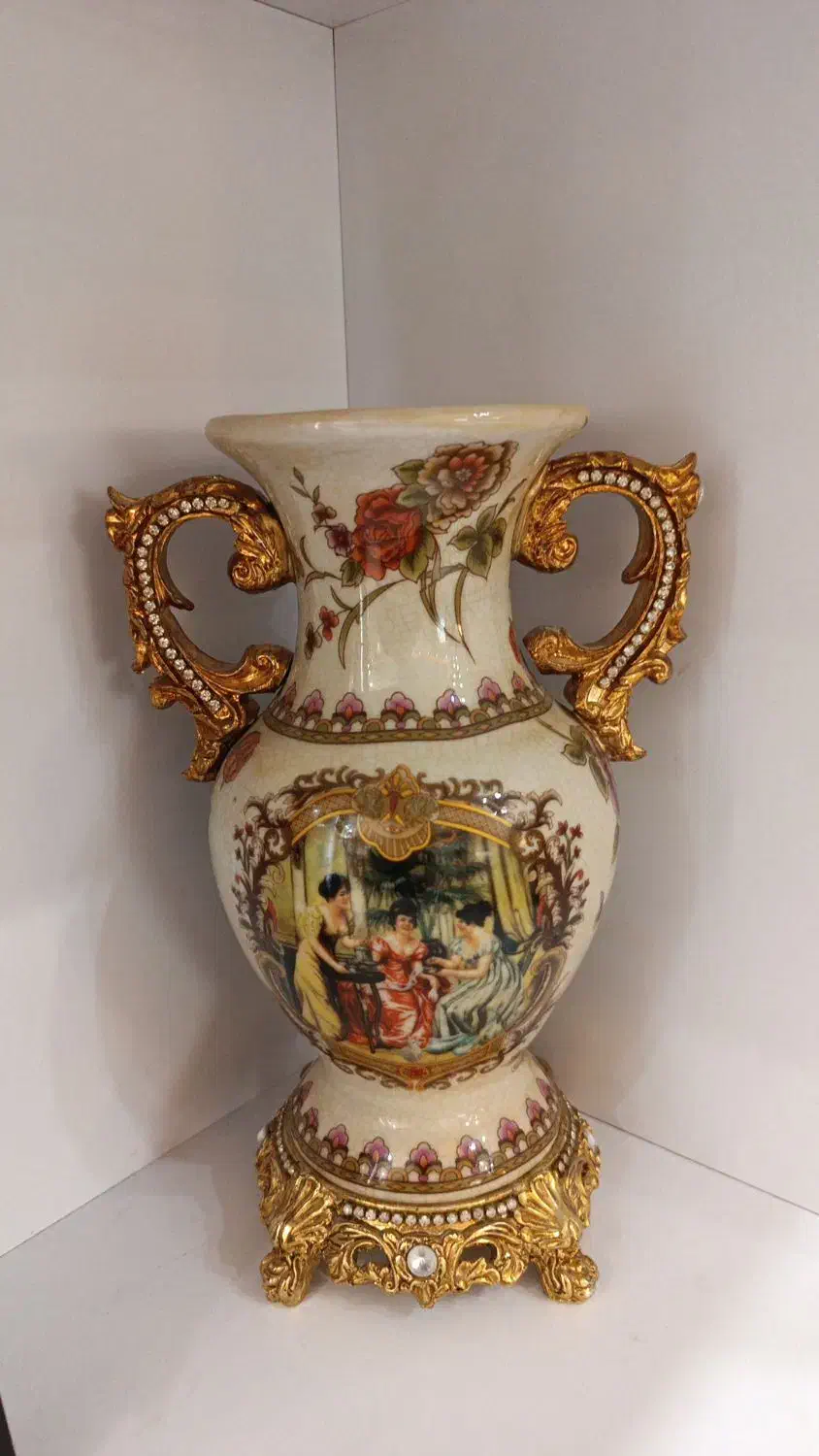 دکوری شمعدان گلدان قاب قدح عتیقه|کلکسیون اشیاء عتیقه|صفادشت, |دیوار