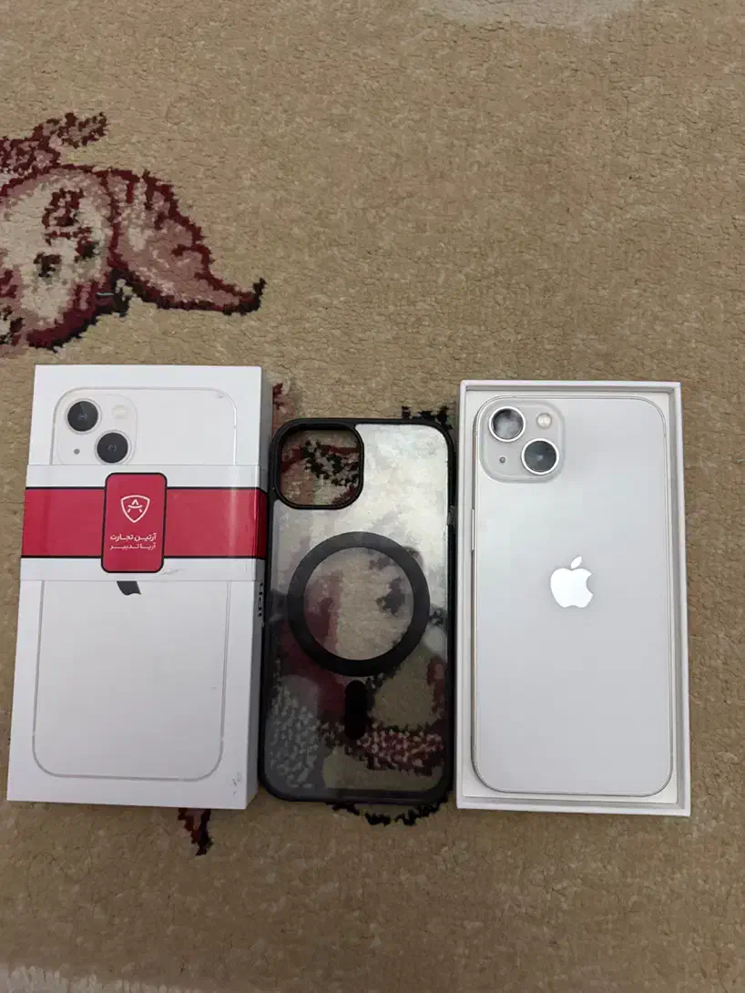 دو سیمکارت iPhone 13 normal رنگ سفید|موبایل|شیراز, معالی‌آباد|دیوار