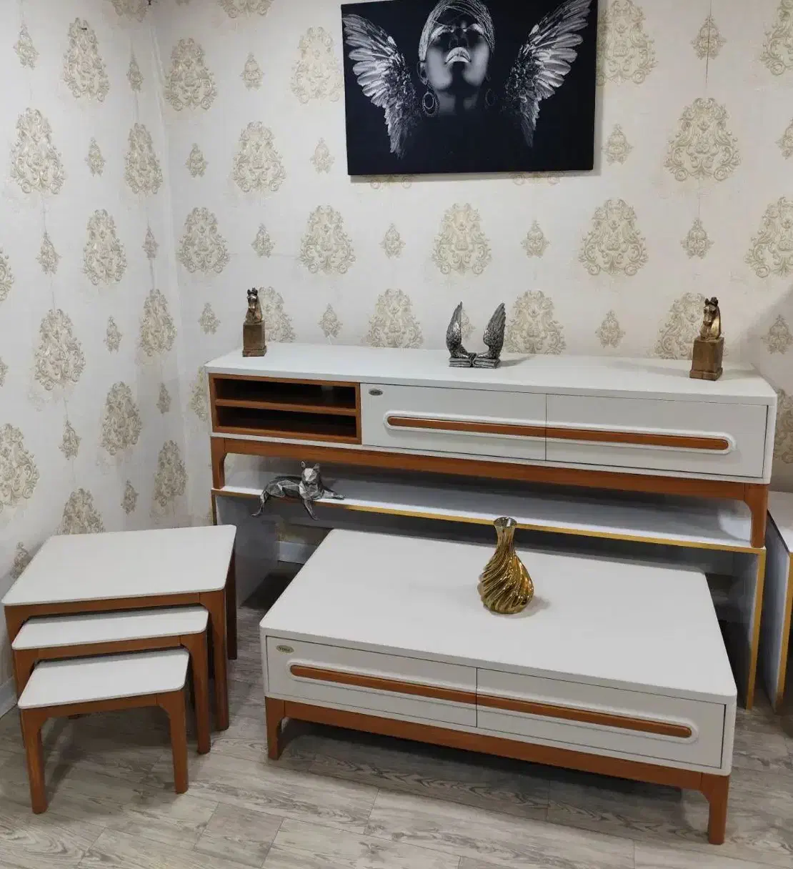 جلو مبلی عسلی شیک و خاص|مبلمان خانگی و میز عسلی|قم, شاه ابراهیم|دیوار