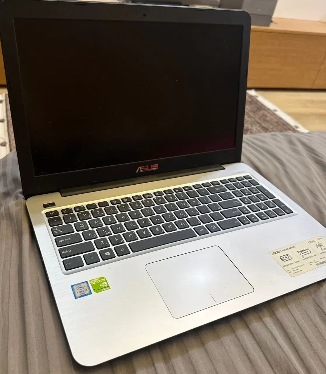 لپتاپ ایسوس asus k556 i7|رایانه همراه|تهران, شهرک محلاتی|دیوار