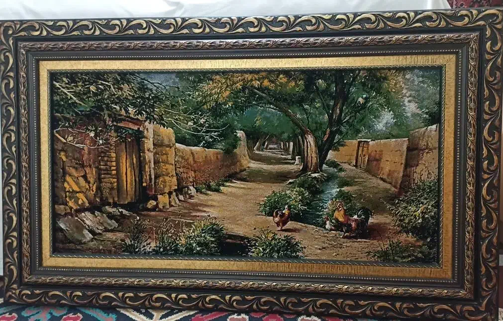 تابلوفرش ماشینی درحدنو|تابلو فرش|قرچک, میرزائی شمالی|دیوار