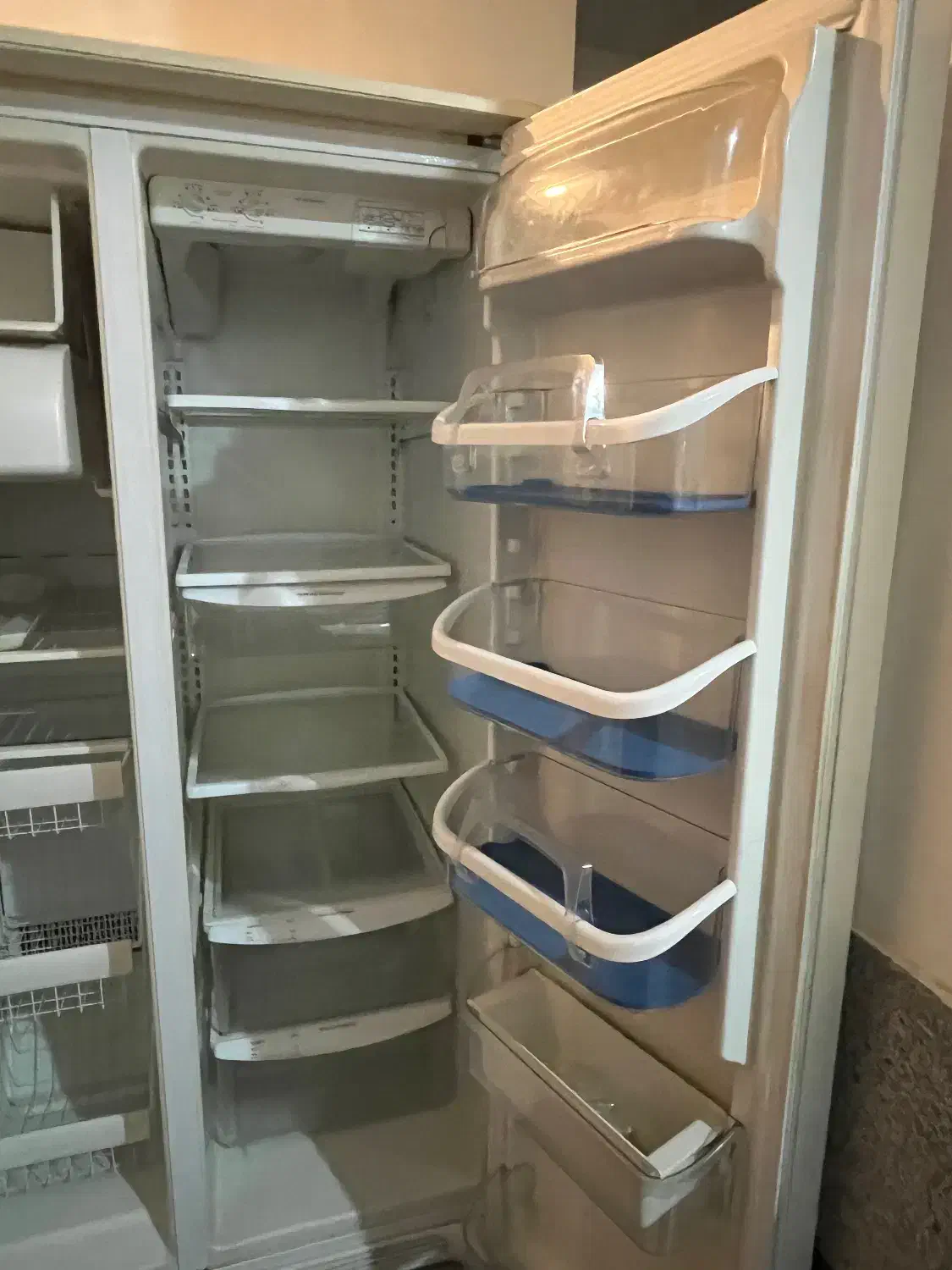 یخچال فریزر ساید فریجیدر آمریکایی|یخچال و فریزر|طرقبه, |دیوار