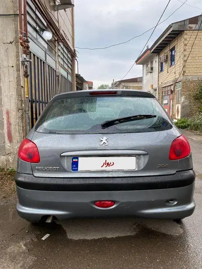 ۲۰۶ مدل ۸۵ بی رنگ بی ضربه|خودرو سواری و وانت|رشت, جماران|دیوار