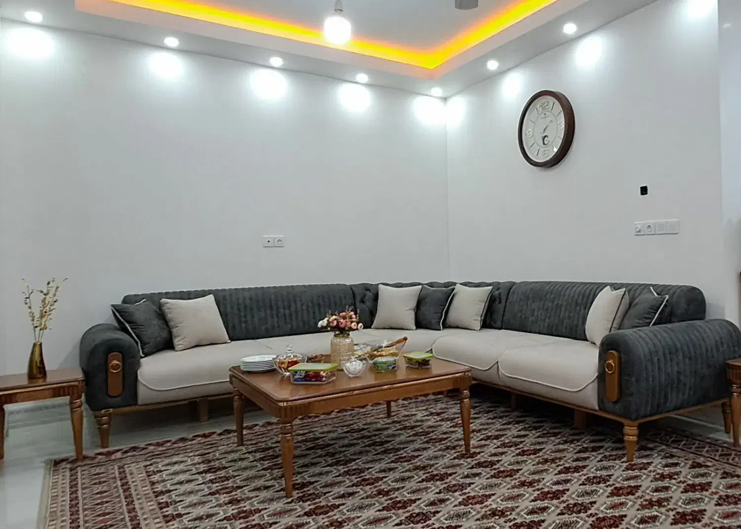 مبل ال چستر ۷نفره|مبلمان خانگی و میز عسلی|گنبد کاووس, |دیوار