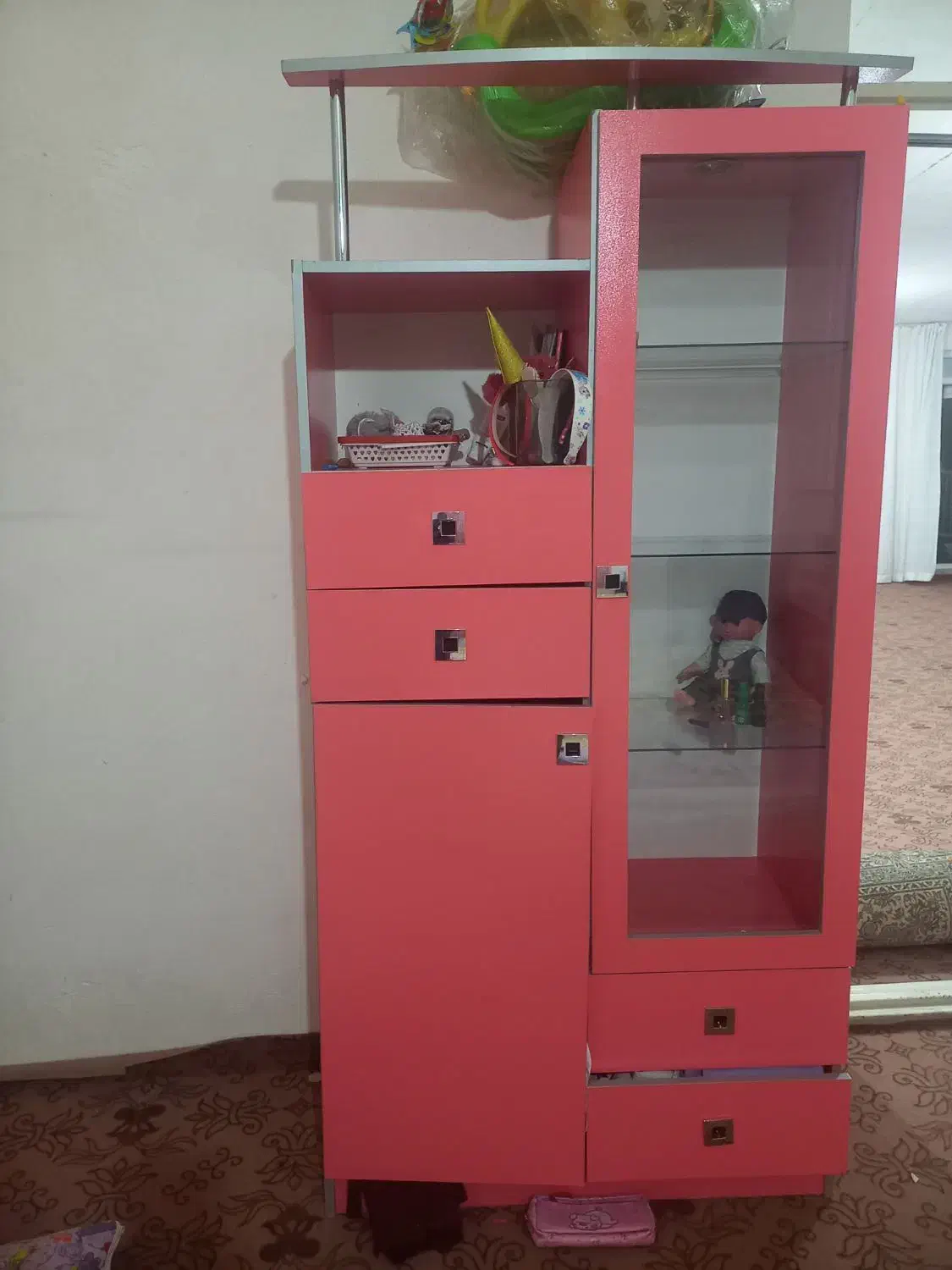 کمدبچه وتخت درحدنو|اسباب و اثاث بچه|ابهر, |دیوار