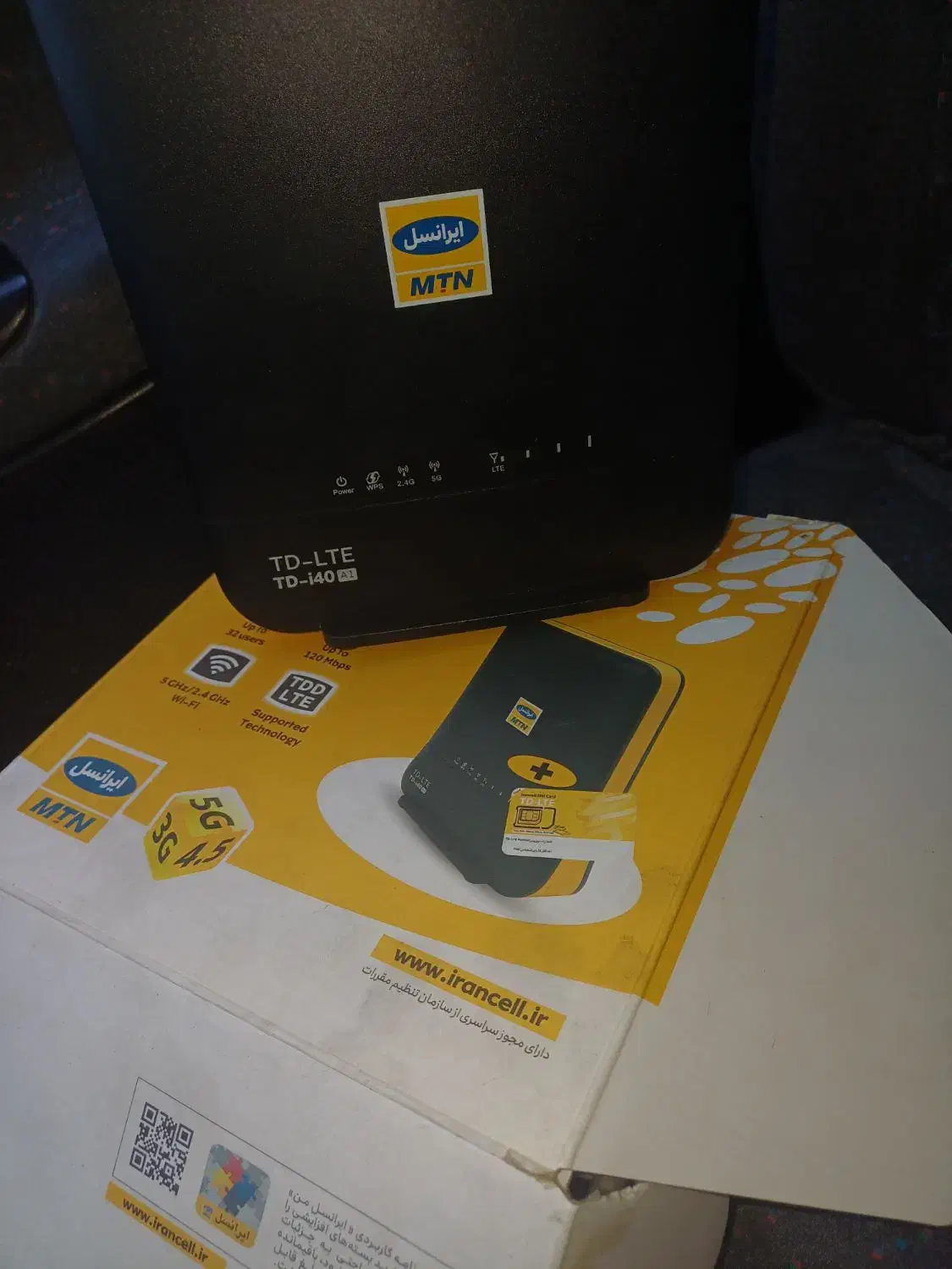 مودم ایرانسل TD-i40 A1|مودم و تجهیزات شبکه|تبریز, |دیوار