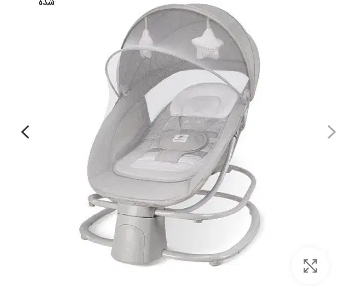 گهواره برقی لمسی ماستلا مناسب سیسمونی|تخت و سرویس خواب|قزوین, |دیوار