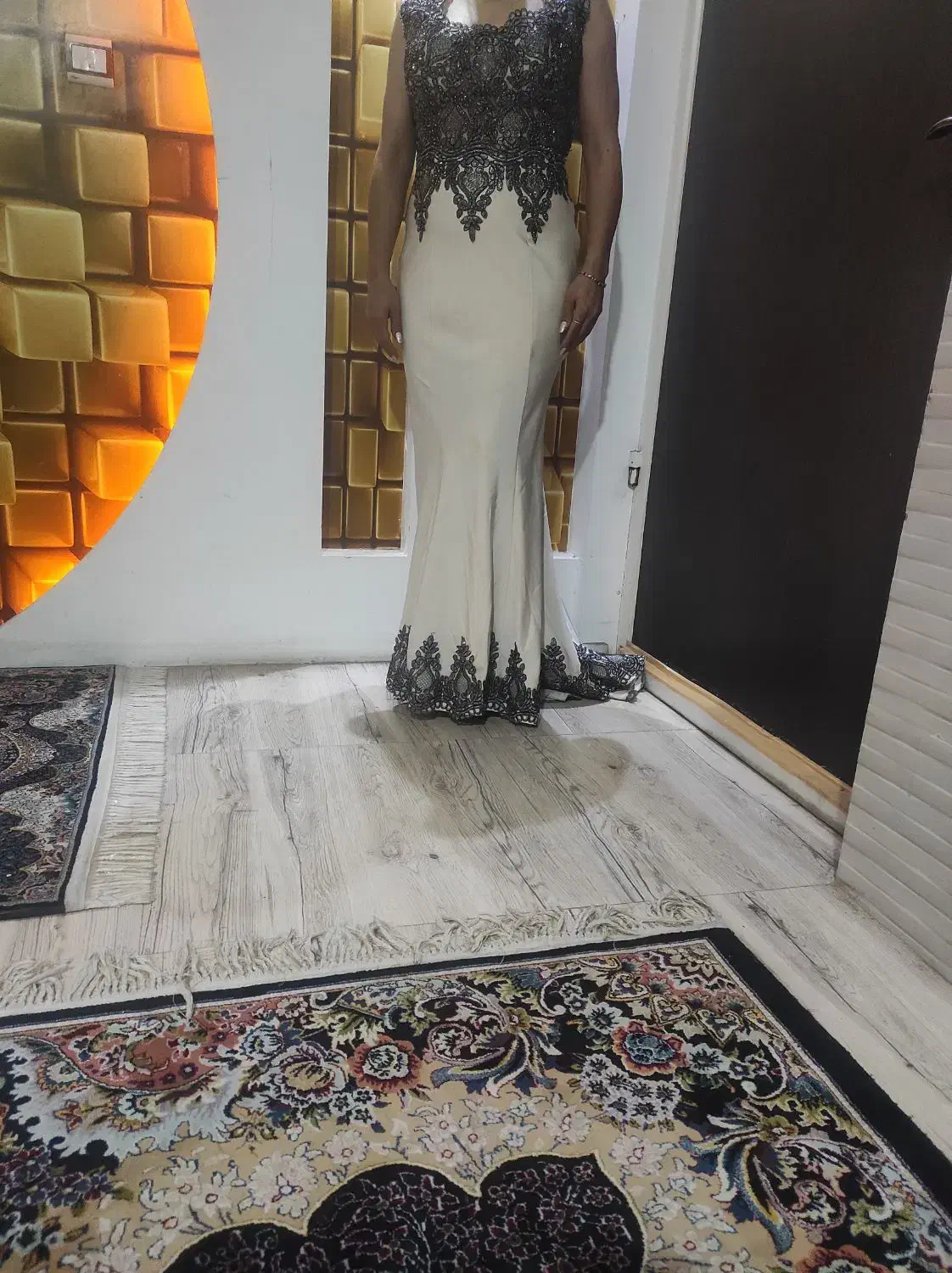 لباس شب بنتون سایز ۳۸|لباس|شیراز, شهرک گلها|دیوار