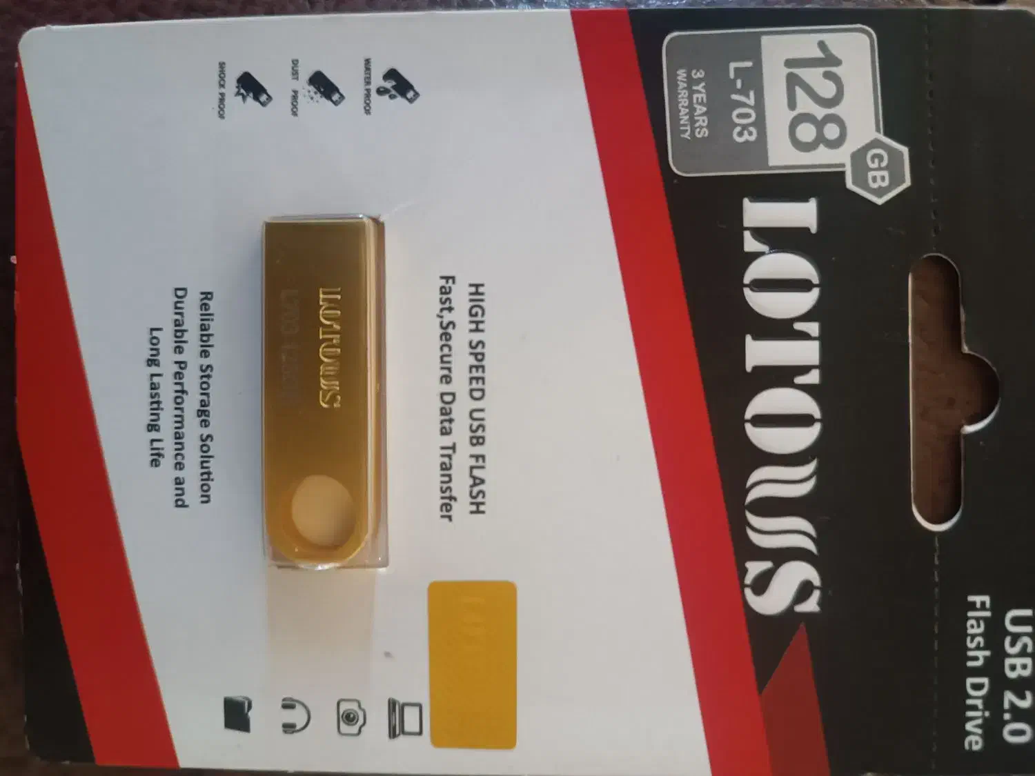 فلش128گیگ|قطعات و لوازم جانبی رایانه|خرمآباد, |دیوار