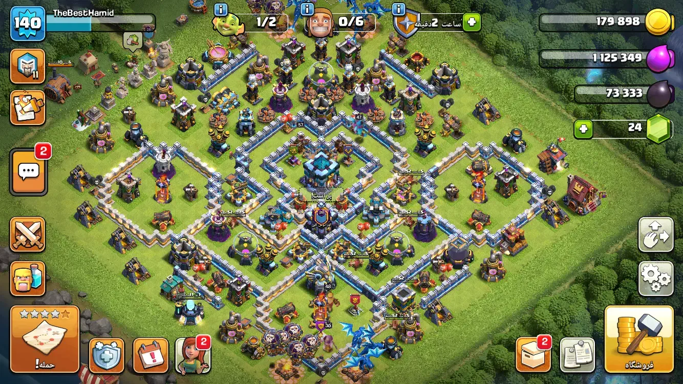 اکانت کلش اف کلنز|کنسول، بازی ویدئویی و آنلاین|داراب, |دیوار