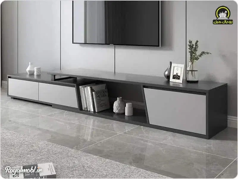 میز زیر تلویزیون سفید|میز تلویزیون|بروجرد, |دیوار