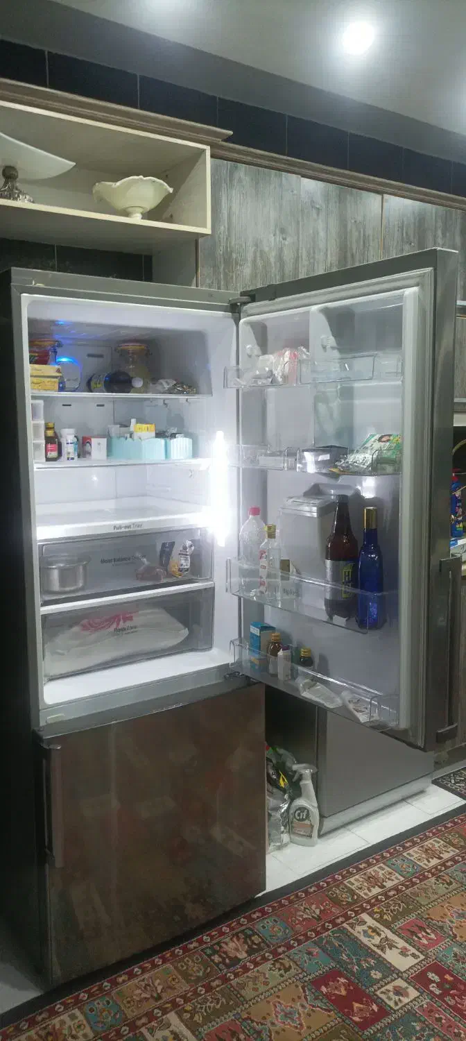 یخچال فریزر ال جی اصل کره ، خریداری شده از بندر|یخچال و فریزر|شاهین‌شهر, فدک|دیوار