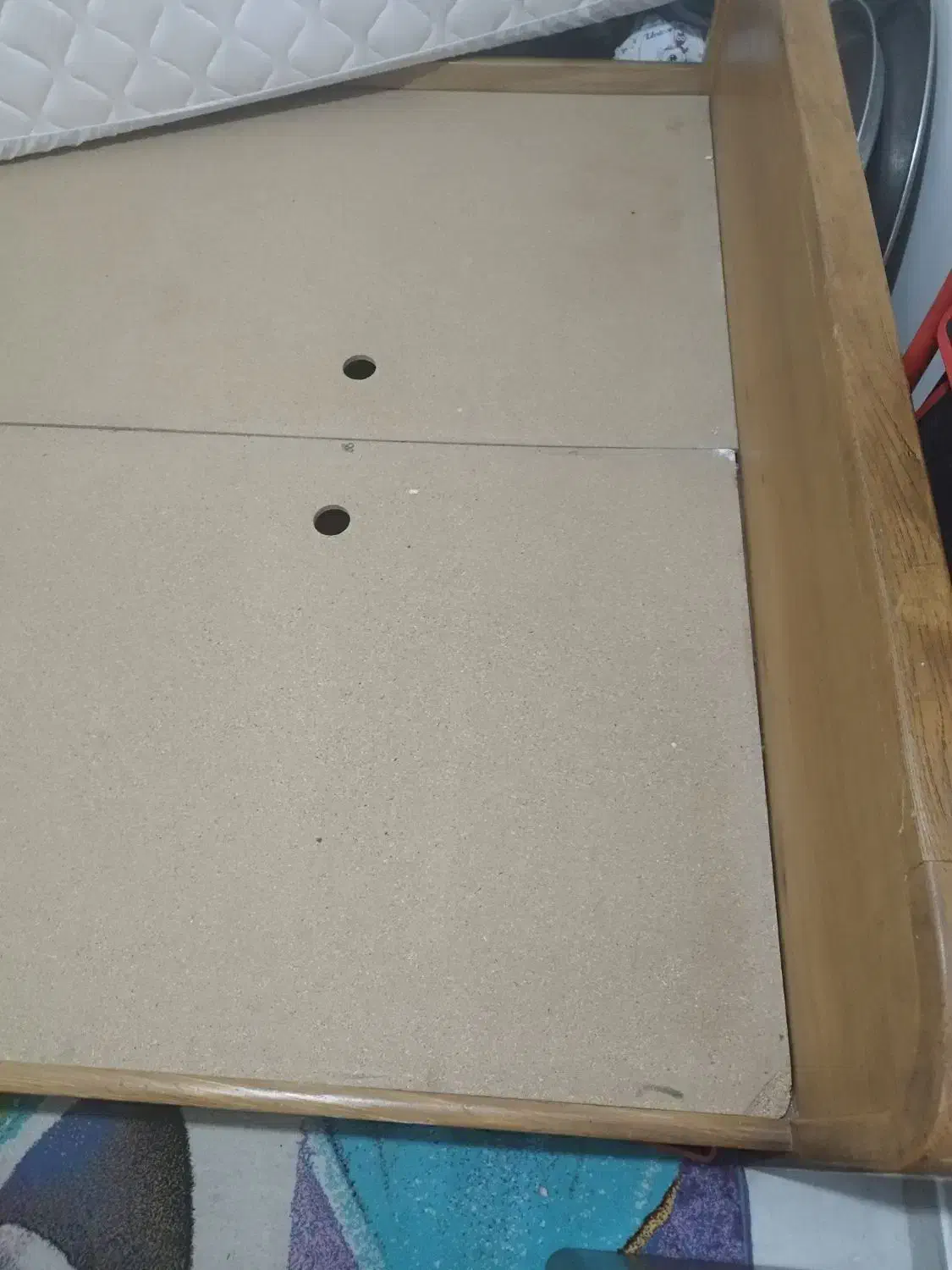 تخت خواب دو نفره بدون تشک|تخت و سرویس خواب|قدس, شهرقدس|دیوار