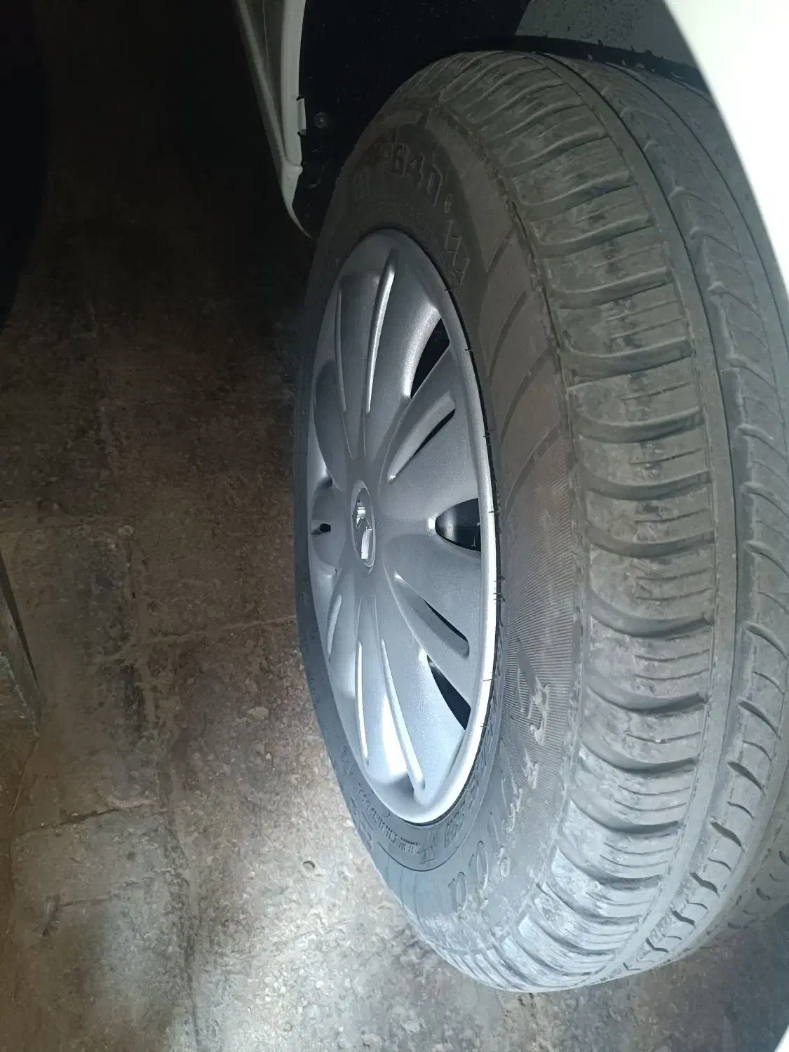 چهار حلقه لاستیک نو سمند سورن بارز با رینگ|قطعات یدکی و لوازم جانبی|تاکستان, |دیوار