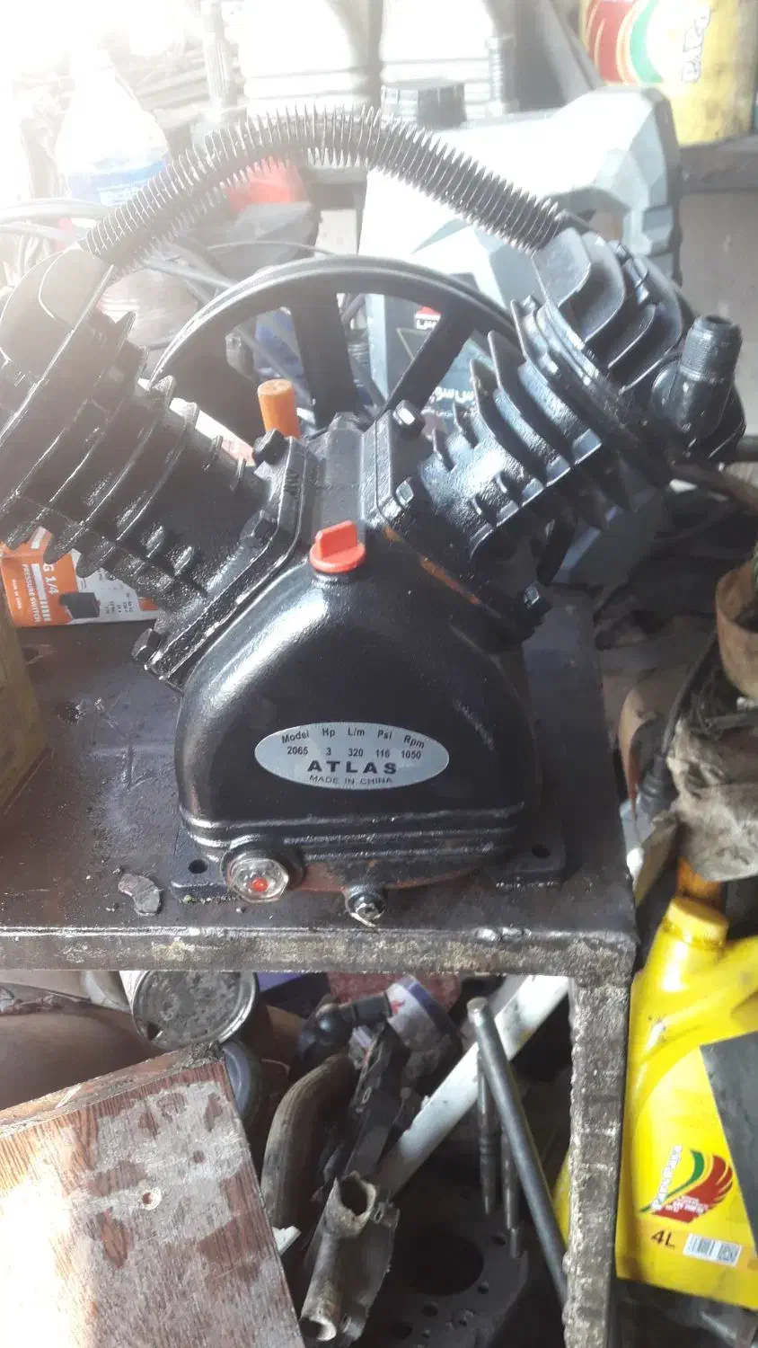 کمپرسور باد دو سیلندر|ابزارآلات|قرچک, مهدیه|دیوار