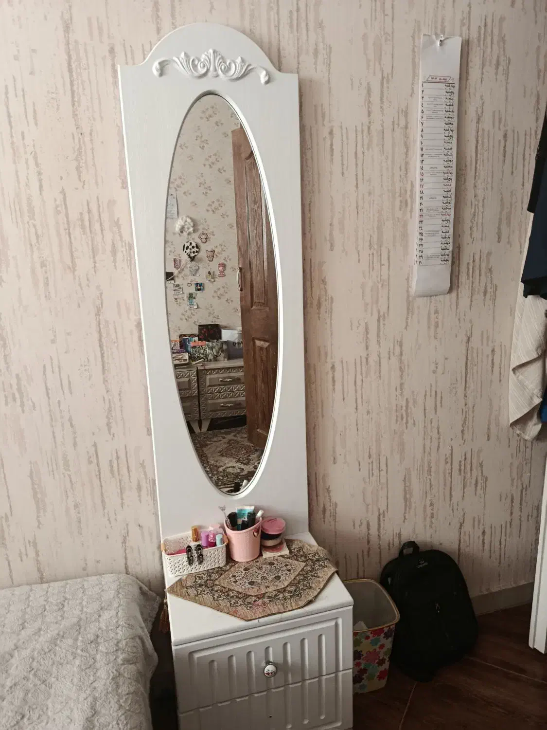 اینه قدی|آینه|محمدیه-قزوین, |دیوار