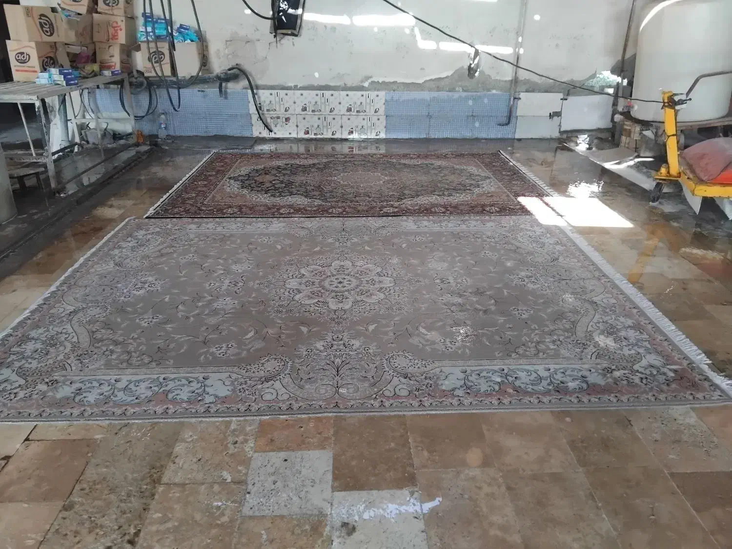 قالیشویی خان دایی با ضمانت|خدمات نظافت|مشکیندشت, |دیوار